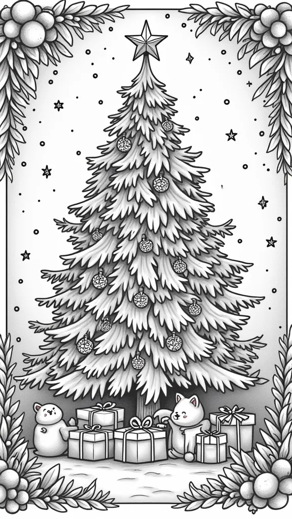 adult christmas coloring pages pdf